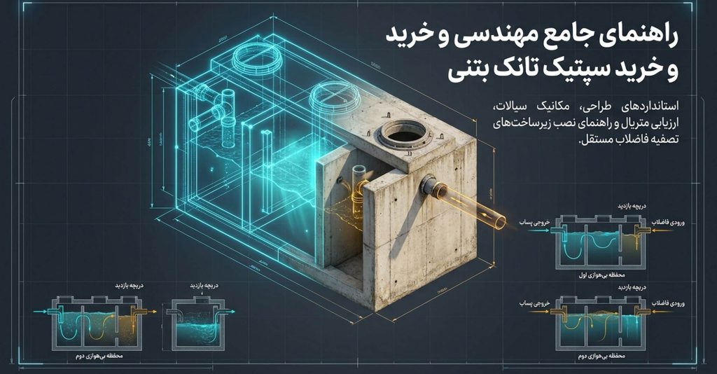 سپتیک تانک بتنی