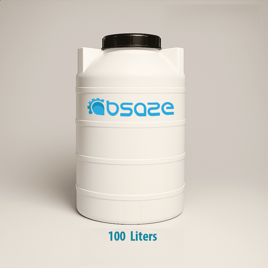 100L مخزن سه لایه عمودی پلی اتیلنی، ظرفیت ۱۰۰ لیتر - Image 1