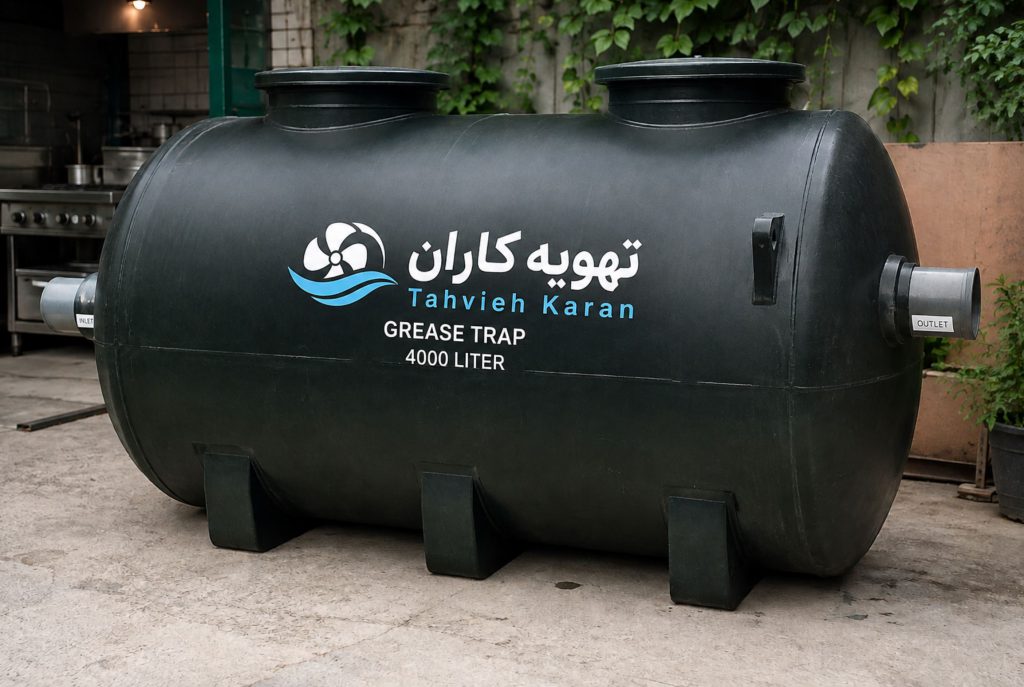 چربی گیر پلی اتیلنی 4 متر مکعبی